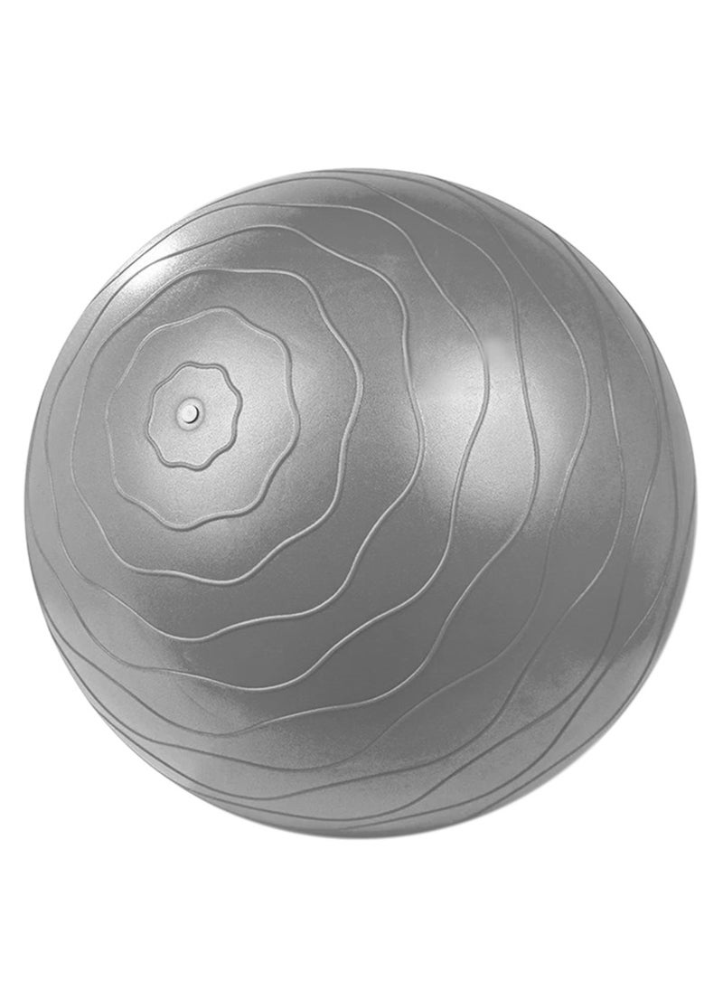 N Y K - GYM BALL/YOGA BA;LL/ EXERCISE BALL,ANTI-BURST FITBALL WITH AIR PUMP -GRAY 65CM/25.6" - Image 1