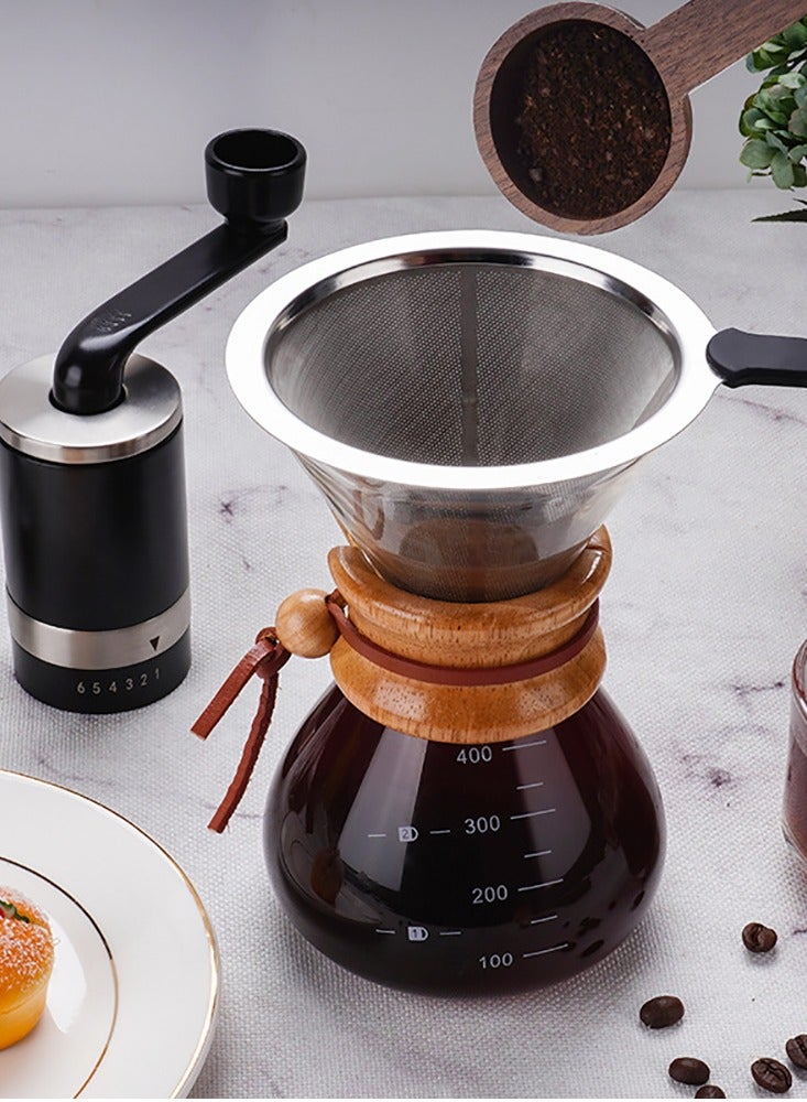 Arabest All in One Pour Over Drip Coffee Maker Set - Image 4