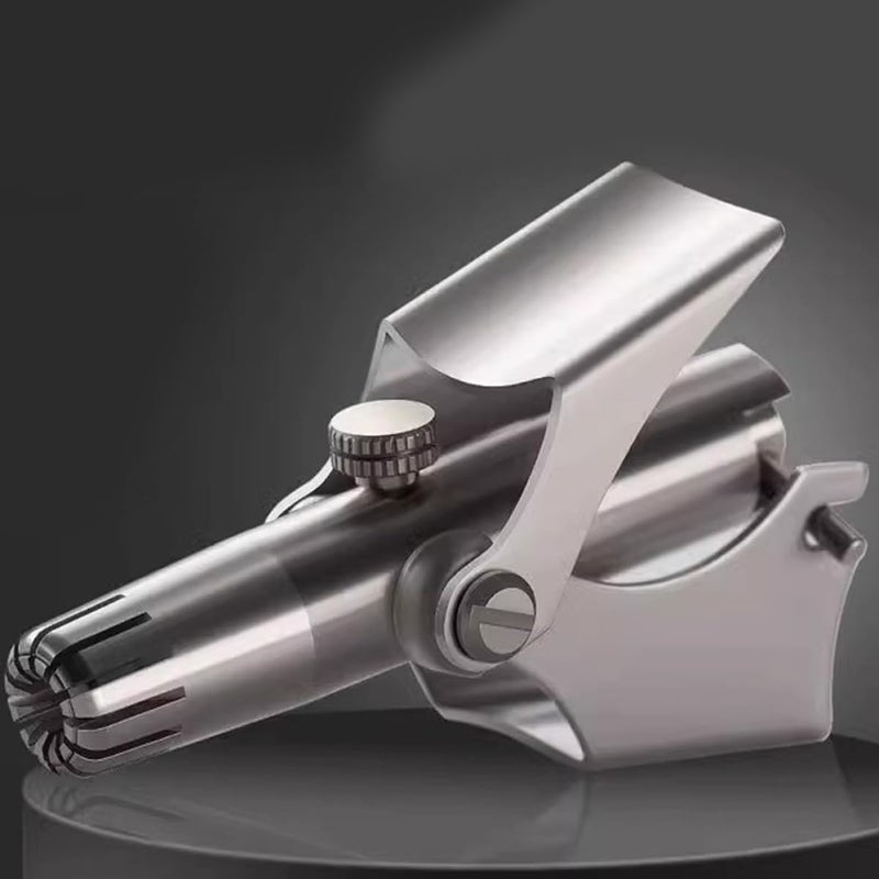 Manual Nose Hair Trimmer For Men Portable Grooming Tool With Replacement Parts - Image 5