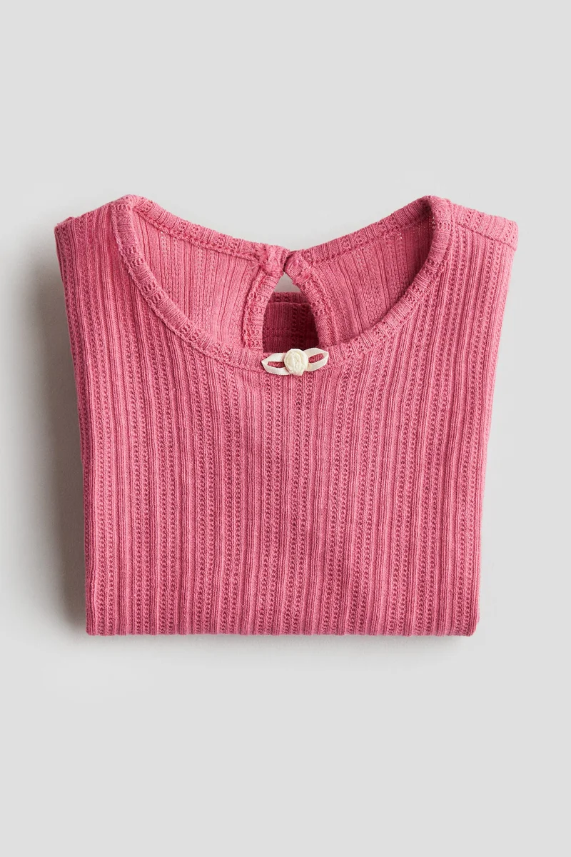 اتش اند ام بلوزة جيرسيه منقوشة