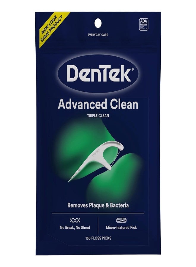 DenTek Triple Clean Floss Picks, Mouthwash Blast 150 ea (Pack of 2 - Image 2