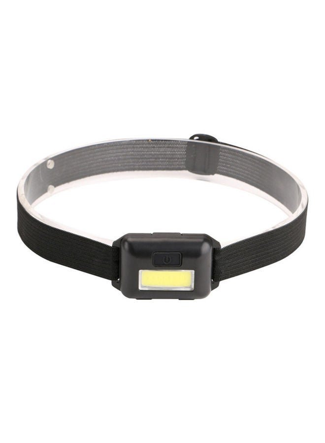 NIBEMINENT 2-Piece Mini Cob LED Headlamp Adjustable Camping Light With 3 Modes White 20 x 10 6cm