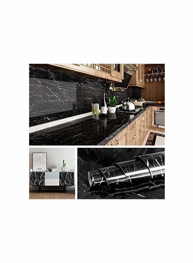 Captaintech Marble Wallpaper Peel and Stick Countertops Waterproof Wall Paper - Image 1