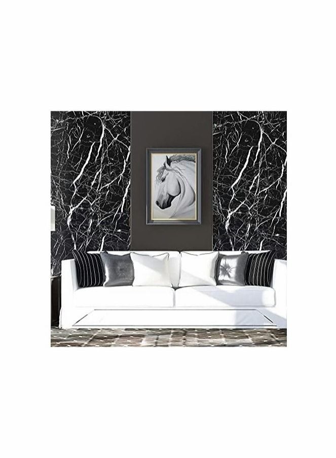 Captaintech Marble Wallpaper Peel and Stick Countertops Waterproof Wall Paper - Image 2