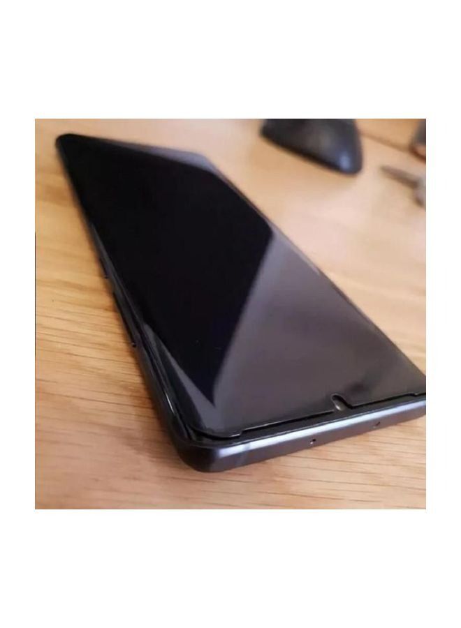 Tempered Glass Screen Protector For Huawei P30 Pro Clear/Black - Image 4