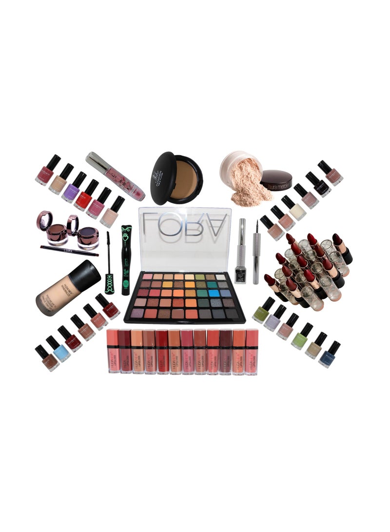 Set Of 57 Multi Colored Pieces - Image 1