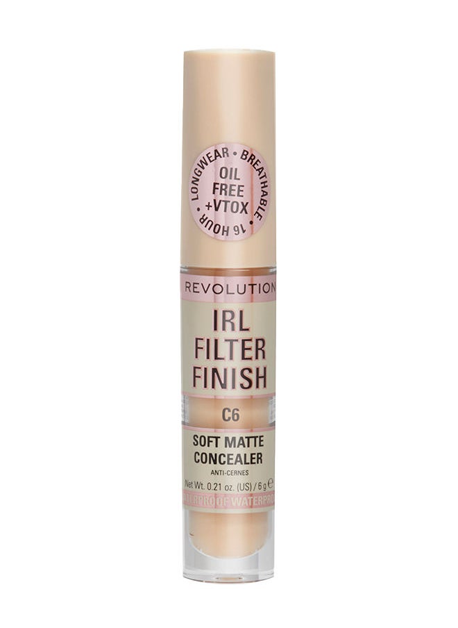 REVOLUTION - Makeup Revolution IRL Filter Finish Concealer C6 - Image 1