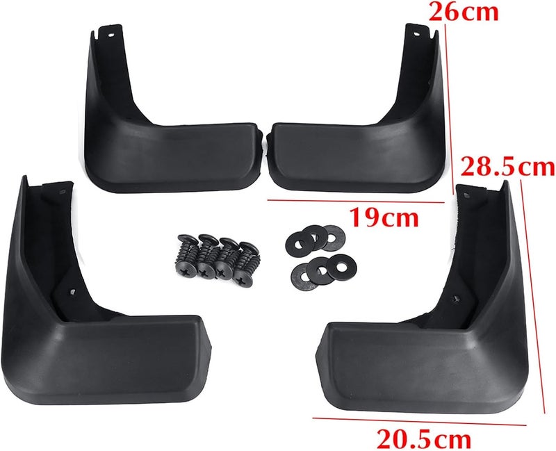QASULER Car Mud Flaps for VW Touran 2016-2019 - Image 2