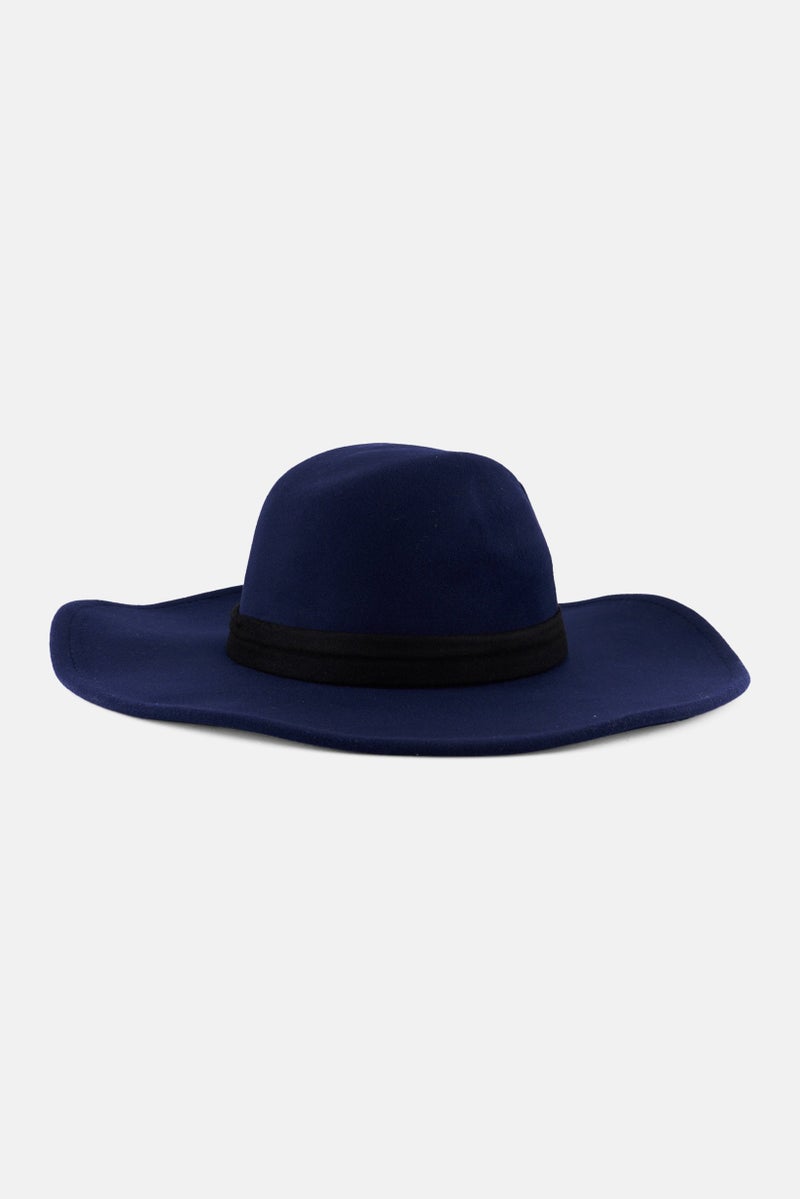 French Connection Men Plain Bucket Hat, Navy Blue  - Image 2