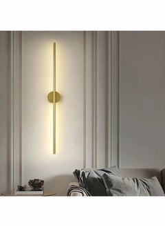 XiuWoo Modern Wall Sconce for Bathroom 60cm Gold Vanity Light Fixture 3000K Bathroom Sconce Over Mirror Warm Light for Bedroom Bathroom  - Image 1