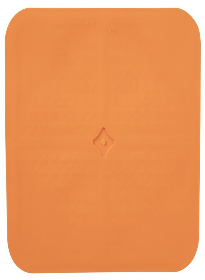 Pet Zone Boredom Busterz Induldge XL Slow Feeder Licking Mat, 12.3" x 11.75" x 4.75", Orange, Pack of 1 - Image 4