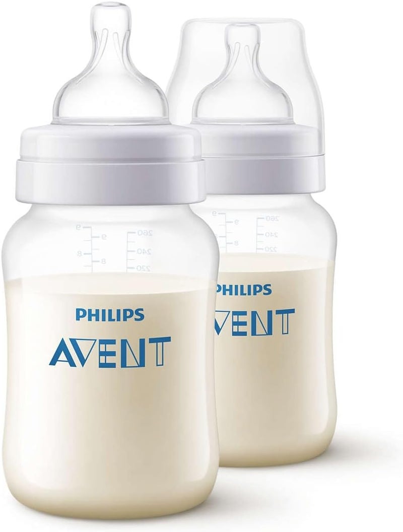Avent Philips Avent Anti-Colic Baby Bottle 2-Pieces, 260 ml  Capacity - Image 1