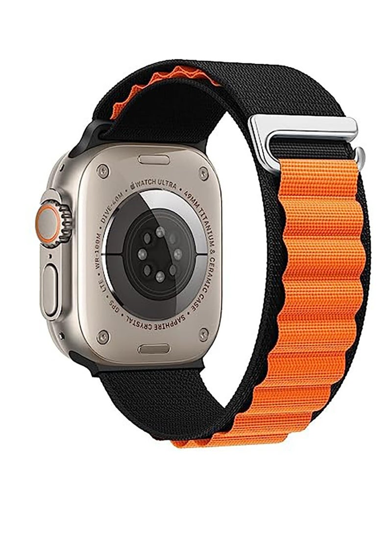 Generic - Trail/Alpine Loop Nylon Band Compatible with Apple Watch Band 38mm 40mm 41mm , Adjustable with Metal C-Hook Strap for iWatch Series 9/8/7/6/5/4/3/2/1/SE2/SE - Image 1