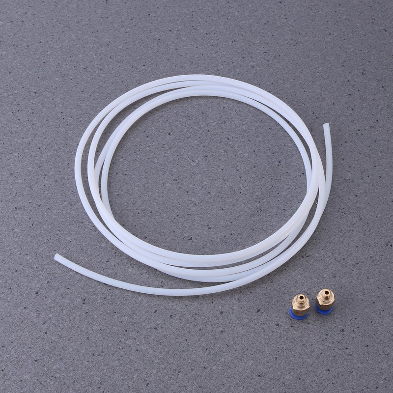 2 Meters PTFE PTFE Tube and 2 Pieces Connectors for RepRap Rostock 3D Printer Bowden Hotend 1.75mm - Image 3