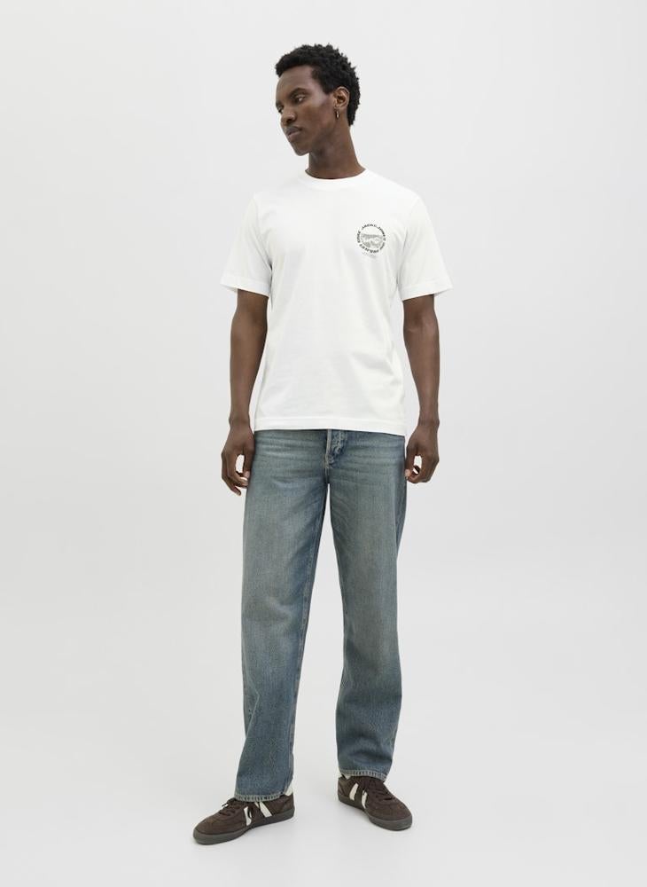 JACK & JONES Jcolido Chest Crew Neck T-Shirt  - Image 4