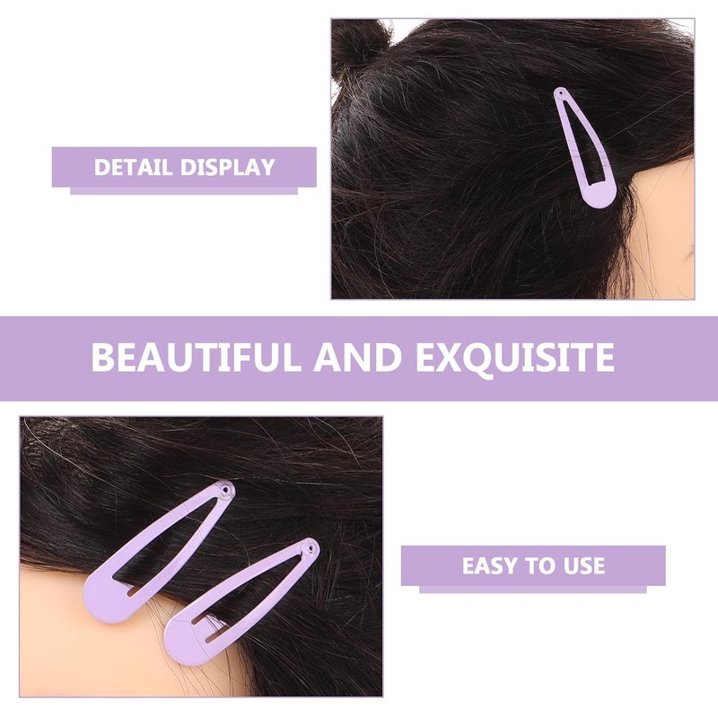 50pcs Snap Hair Clips Set Metal Hairpins for Women Hair Accessories Bobby Pins for Daily Use and Styling - Image 3