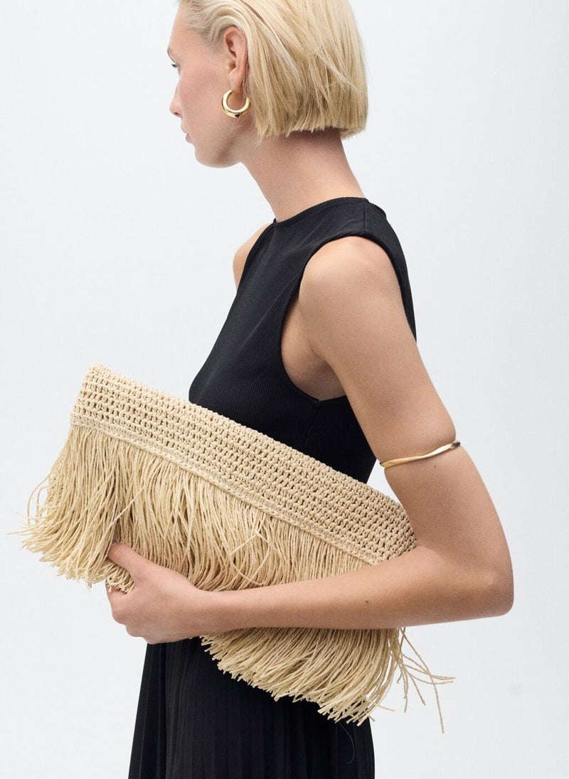 MANGO Combined pleated dress  - Image 3