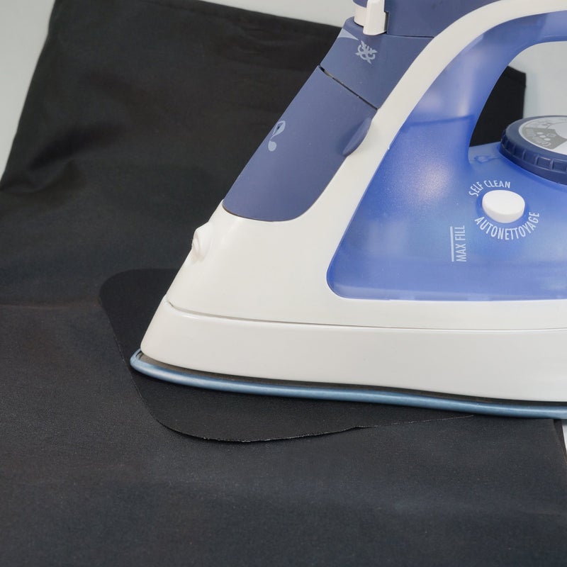 SINGER 00065 Iron-On Patches for Clothing Repair, 5-inch by 5-inch, 2-Count, Black - Image 3