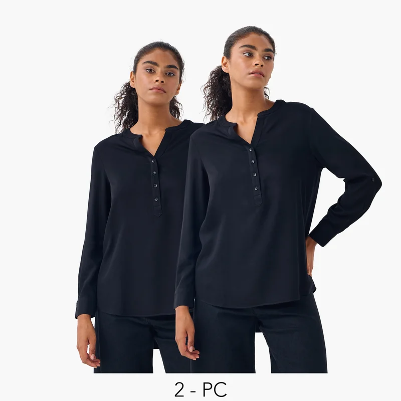 Splash FAV Set of 2 - High-Low Hem Top