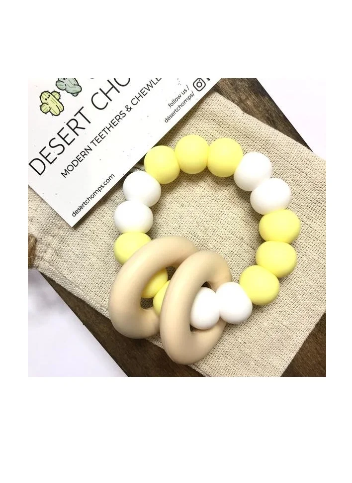 Desert Chomps Desert Chomps Vera Summer Time Teether - Lemonade Pop