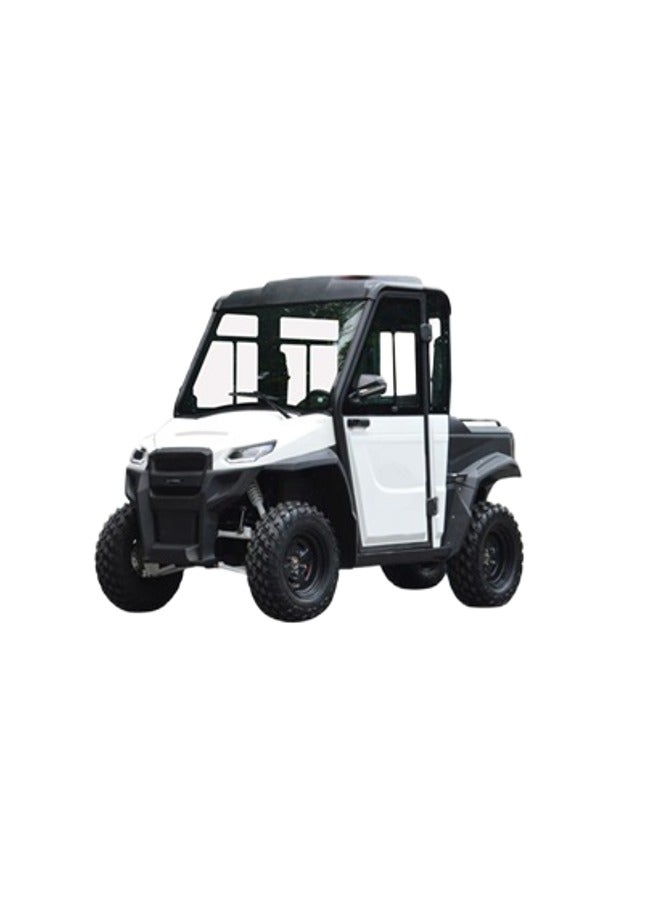 UTV LT-602F مركبة  كهربائية مغلقة الأبواب  – مقعدين مع صندوق عملي – بطارية ليثيوم 76.8V، محرك 15kW، دفع رباعي مع تكييف – موديل 2025