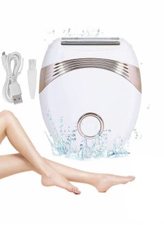 MarlaMall Electric Lady Shaver Trimmer Wet and Dry Rechargeable Epilator for Women Easy and Quick Shaver Hair Removal for Legs and Underarms  - Image 1