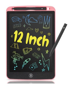 PAMEER 12 inch LCD Writing Tablet Electronic Digital Doodle Board Erasable Reusable Graphic Pad for Kids Learning and Practices  - Image 1