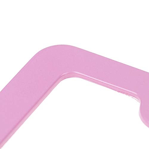 XLSFPY Pink License Plate Frame, 2 PCS License Plate Holder, Universal American Auto License Plate Frame Rust-Proof, Rattle-Proof, Weather-Proof - Image 5