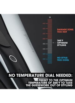 ghd Platinum+ Styler 1" Flat Iron Hair Straightener, Professional Ceramic Hair Styling Tool For Stronger Hair, More Shine, And More Color Protection- White  - Image 2