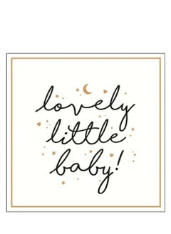 Pigment Lovely Little Baby New Baby Greeting Card 