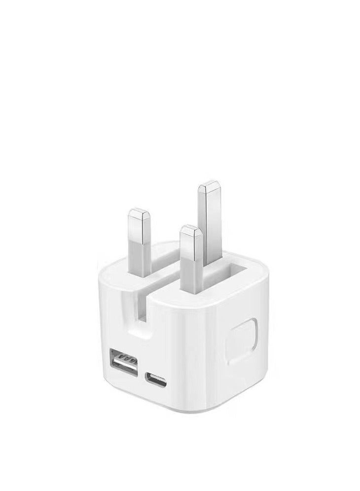 general Universal Travel Adapter,US to UK Plug Adapter,2-Pack Fast 20W International Plug Adapter USB C Wall Charger Converter for iPhone 16 15 14 13 12 11 Pro Max XR XS X,iPad,Samsung Galaxy S24,Google Pixel  - Image 2