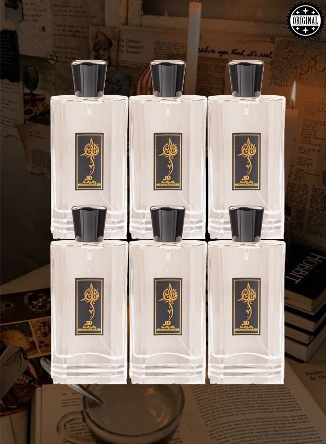 Banafa 6 Pieces Al Khalid Perfume EDP 100ML - Image 1