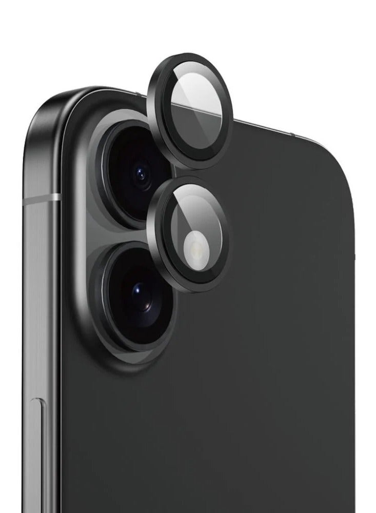 Devon Camera Lens Protector for iPhone 16 Plus Single Ring Cover Tempered Glass HD - Image 1