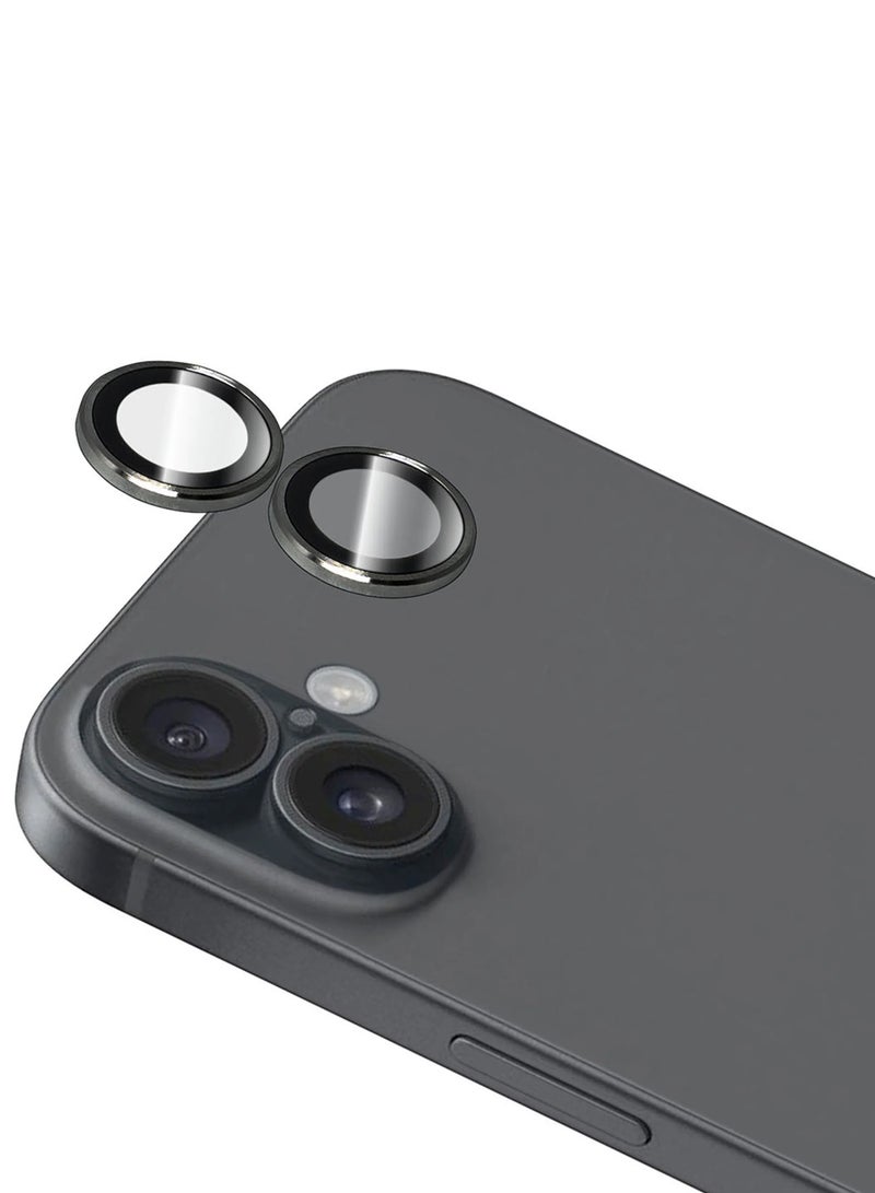 Devon Camera Lens Protector for iPhone 16 Plus Single Ring Cover Tempered Glass HD - Image 2