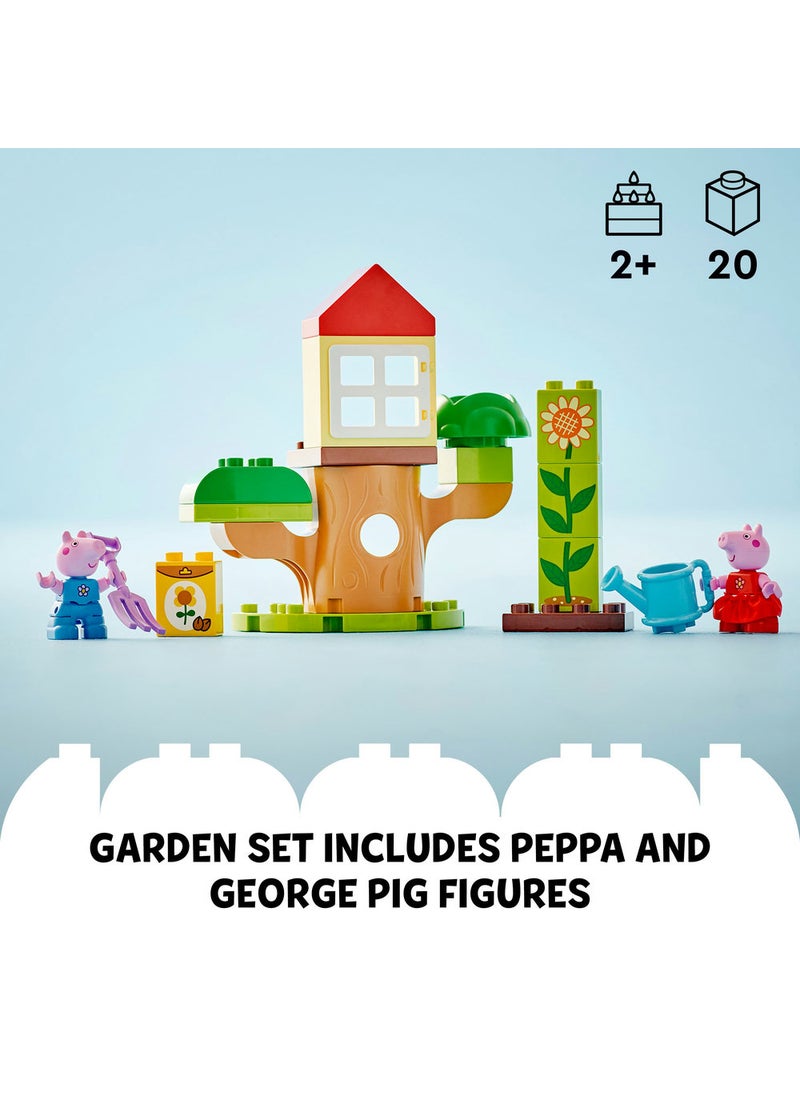 LEGO DUPLO® Peppa Pig Garden and Tree House Toy 10431 (20) Pieces  - Image 4