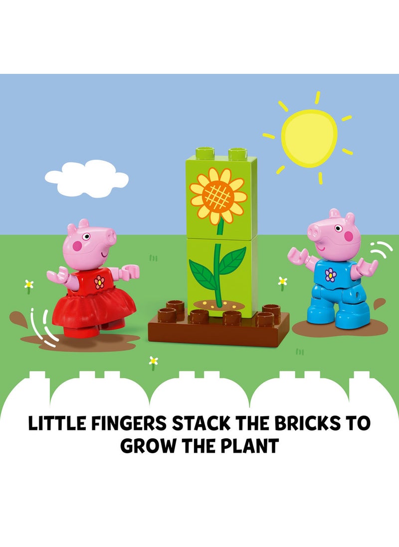 LEGO DUPLO® Peppa Pig Garden and Tree House Toy 10431 (20) Pieces  - Image 5