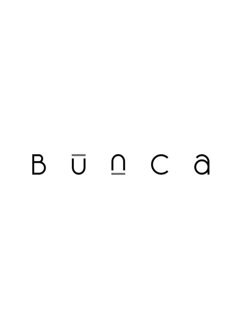 بونكا أقراط أذن ملونة على شكل حرف H للنساء من بونكا (أسود) - Image 5