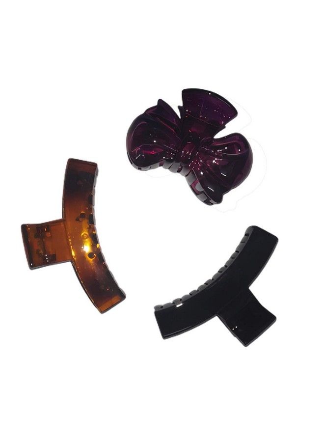 Nat Hair Clips For Women And Girls (Pack Of 3) - Image 1