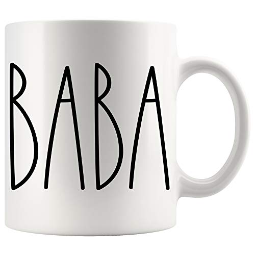 Moon9xx Baba Coffee Cup, Baba Gifts for Christmas, Birthday, Mother's Day, Father's Day, Family Coffee Mug - 11oz - Image 4
