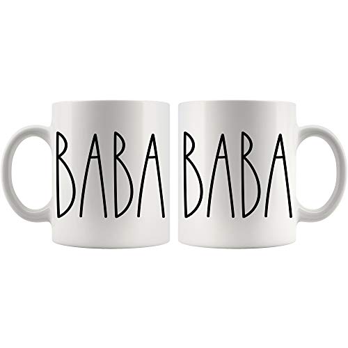 Moon9xx Baba Coffee Cup, Baba Gifts for Christmas, Birthday, Mother's Day, Father's Day, Family Coffee Mug - 11oz - Image 3