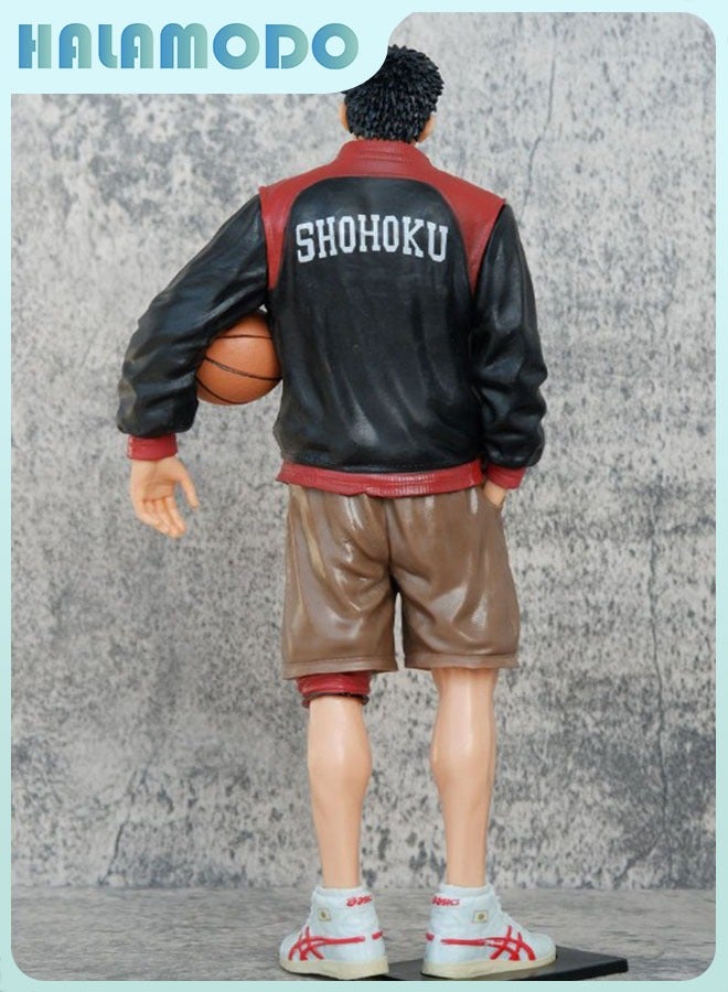 هالامودو " دونك ماستر " سوبر وراء الكواليس ميتسوي يدوية الصنع Shohoku كرة السلة نموذج 30 سم لعبة الديكور - Image 3