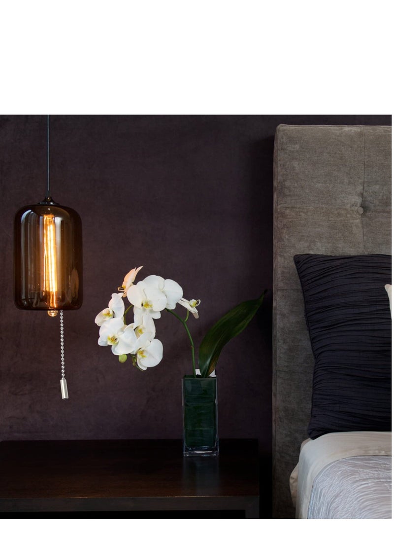 Ceiling Fan and Light Pull Chains with Adjustable Beads - Set of 4 Elegant Pull Cord Handles for Toilet, Bathroom, and Ceiling Lights - Easy Installation and Extension, DIY Dog Tag Chains - Image 2