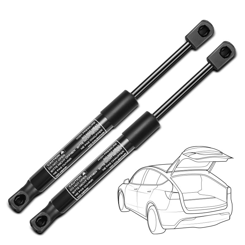 Generic YHTAUTO 2PCS Rear Trunk Lid Lift Supports Struts Gas Spring Shocks Replacement for 2008-2021 Dodge Challenger Coupe Without Spoiler  - Image 1