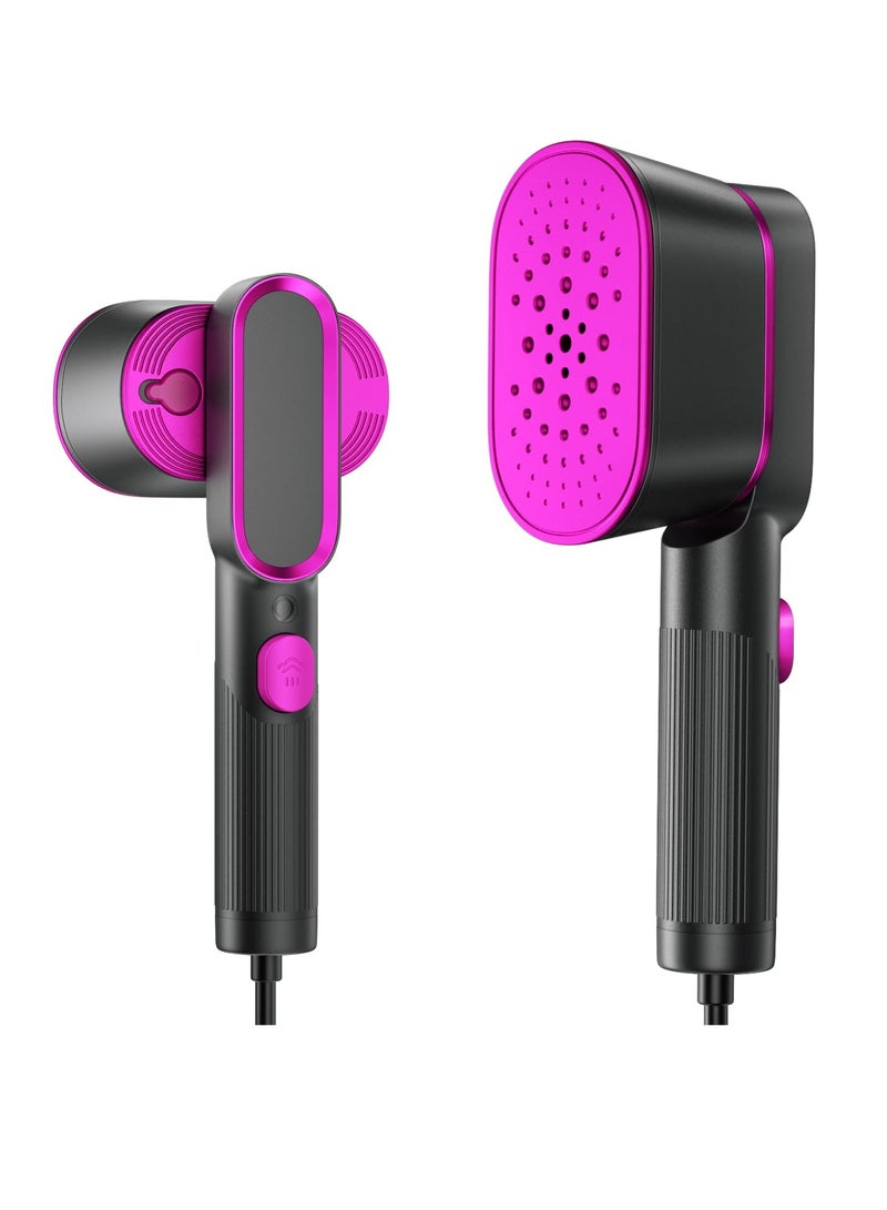 SYOSI Portable Handheld Garment Steamer for Clothes 1000W Single Spray Steam Flat ironer Steamer 2in1 Fabric Wrinkle Remover 20S Fast Heat up Steam Iron for Any Fabric Any Clothes Garment for Home - Image 1