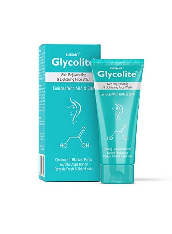 Glycolite Skin Rejuvenating & Lightening Face Wash 60Ml | Glycolic Acid Face Wash | Improves Skin Texture Tone And Appearance | Reveals Face & Bright Skin | Suitable For All Skin Pack Of 2 - Image 2