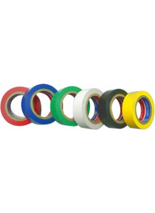 Magnetek INOX PVC ELECTRICAL TAPE COLORED 6 PACKS 