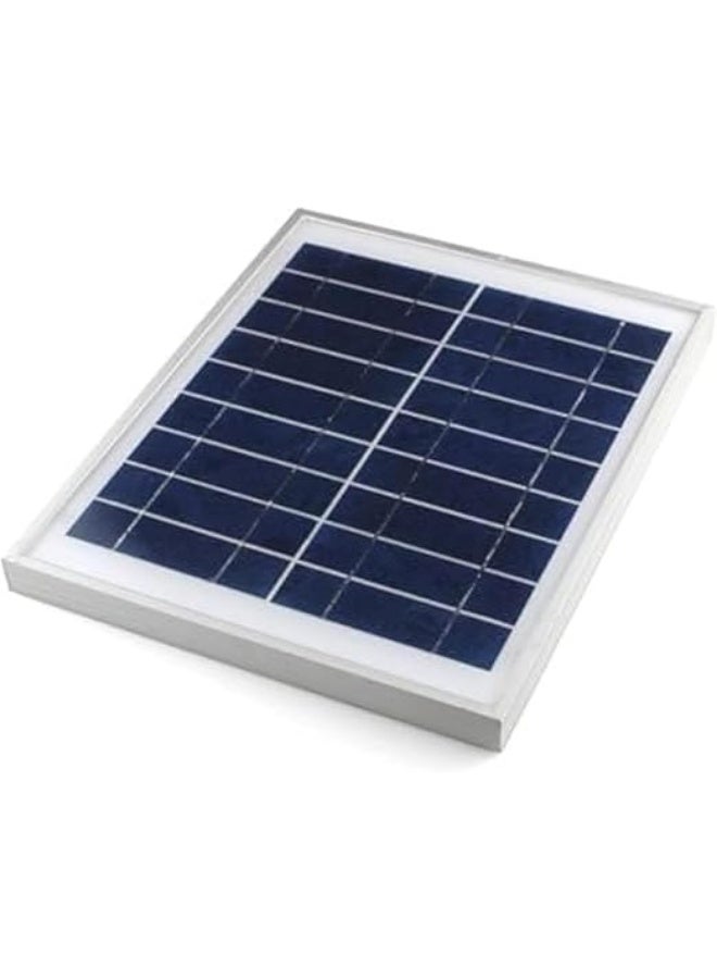 Polycrystalline Solar Panel 18V 5W High Efficiency Small Solar Charging Panel for DIY and Battery Charging Applications