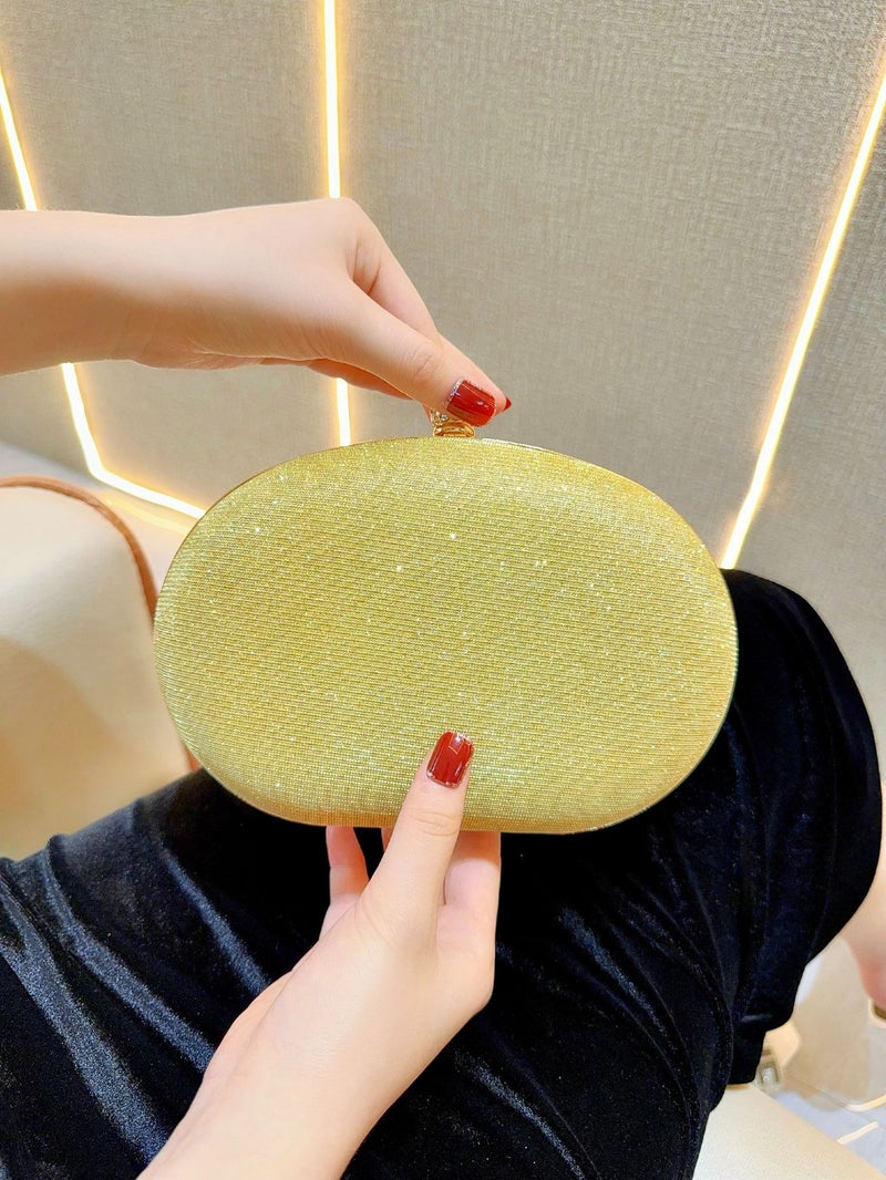 New Socialite Texture Rhinestone Bag Women'S Evening Dress Banquet Clutch Bag Diamond-Encrusted Portable Evening Bag Cheongsam Bag - Image 4