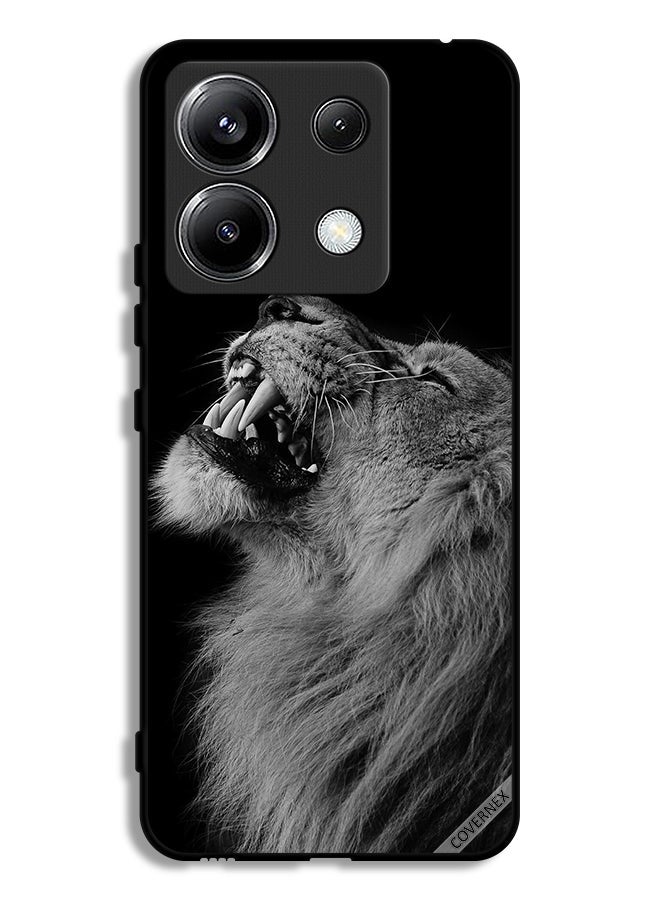 Covernex Xiaomi Poco X6 5G Protective Case Cover Rejoicing Lion - Image 1