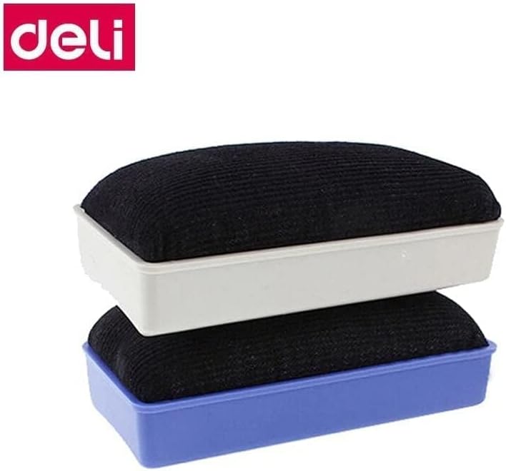 Deli Magnetic White Board Eraser, Assorted Colour - Image 4
